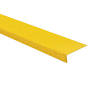 STAIR NOSING 730 X 75 X 25 SAFETY YELLOW OS GRIT