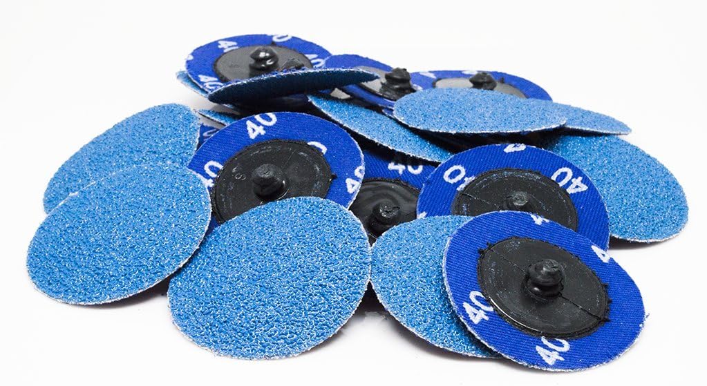 QUICK CHANGE SANDING DISCS 2" 80 GRIT (SOLD AS PACK OF 10)