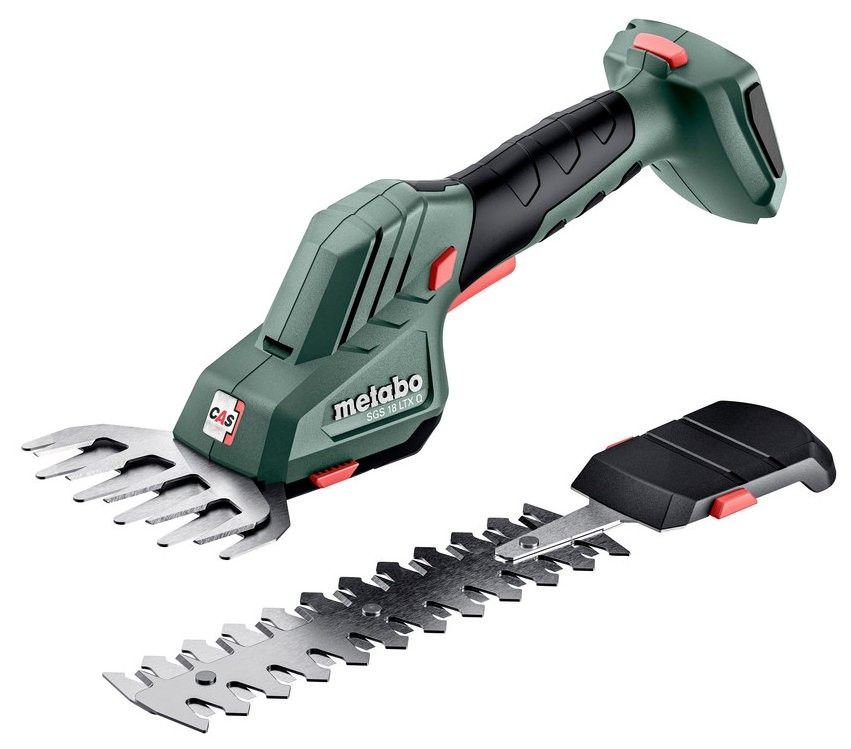 METABO 18V SHRUB & GRASS SHEAR W/ QUICK BLADE CHANGE & FAST BRAKE - SKIN ONLY