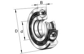 FOUR POINT CONTACT BEARING - 65 X 120 X 23 mm OPEN