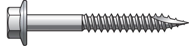 TYPE 17 HEX HEAD CL4 12G-11 X65MM