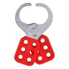 38MM LOCKOUT HASP - RED