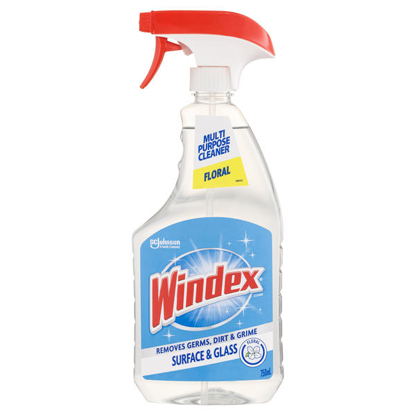 WINDEX M/PURP CLEANER SURFACE/GLASS 750ML