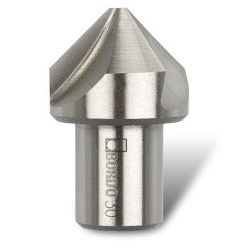 30MM 90 DEGREE 3 FLUTE HSS COUNTERSINK WITH UNIVERSAL SHANK