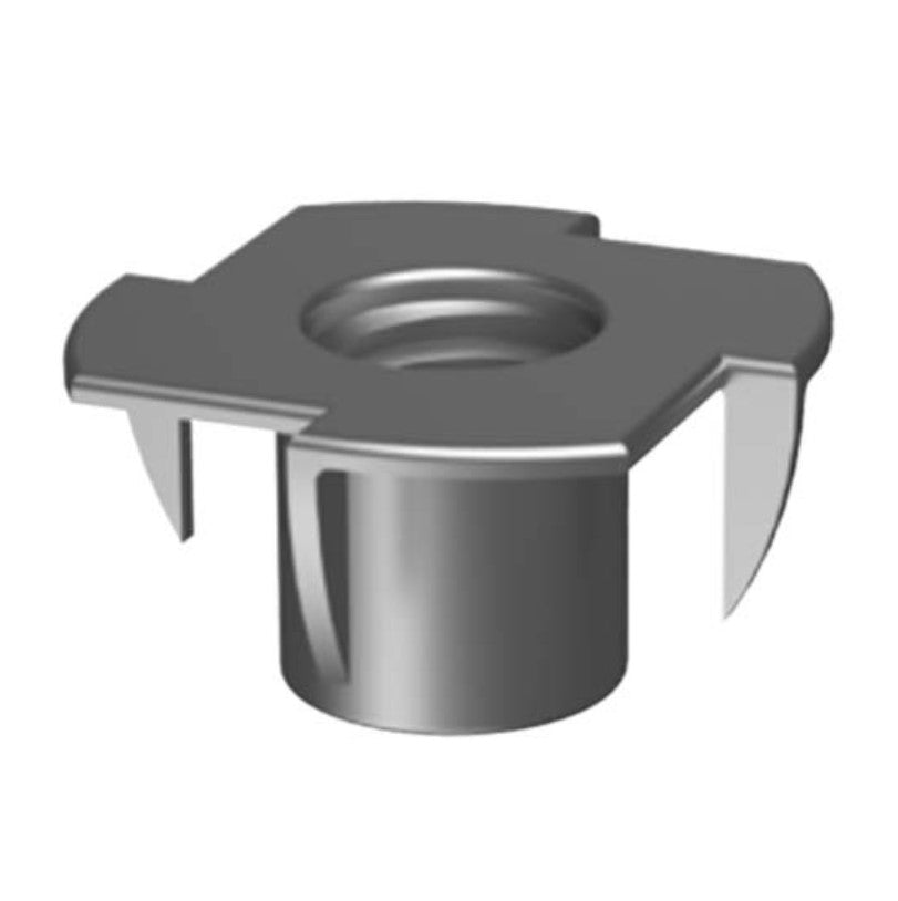 Z/P MS TEE NUT 4 PRONG: M6