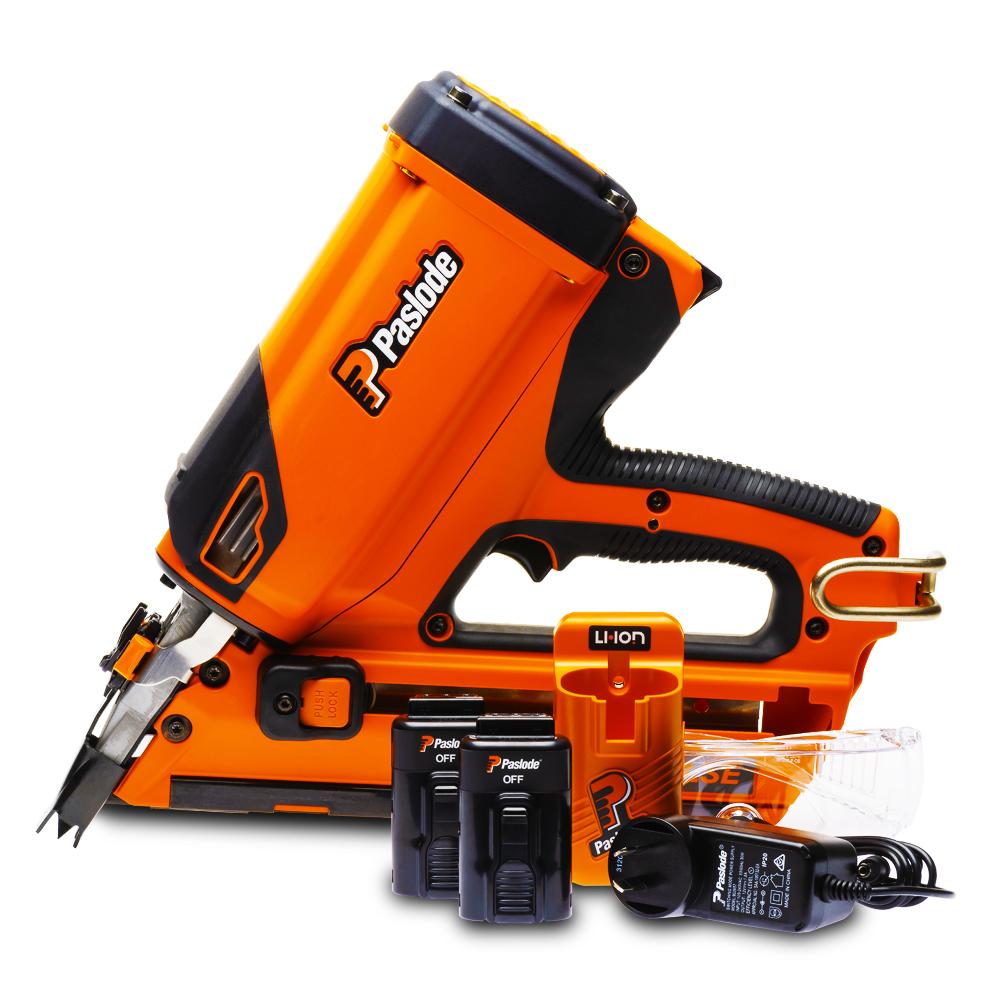 PASLODE LITHIUM ION CORDLESS FRAMEMASTER FRAMING NAIL KIT