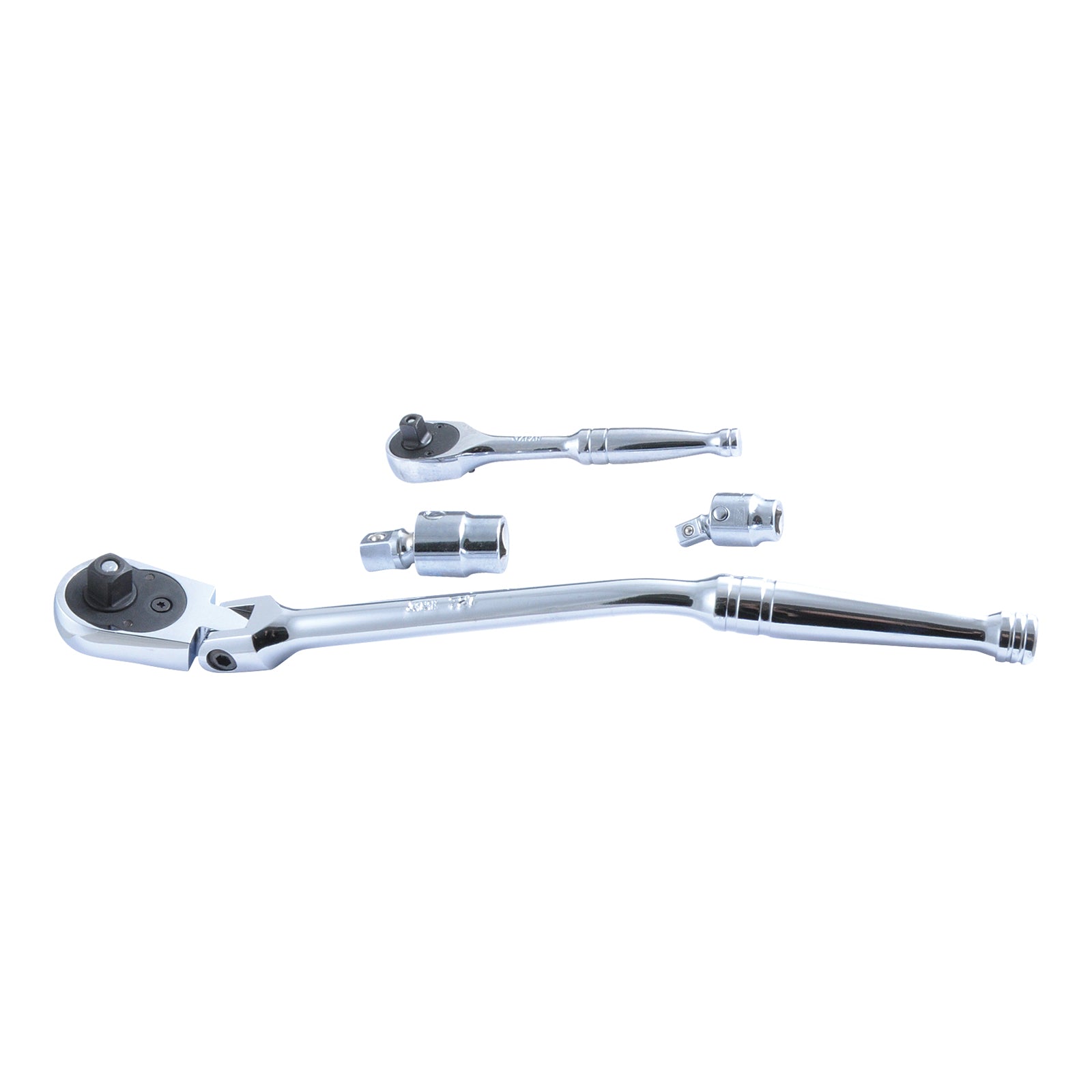 ENDEAVOUR RATCHET UNI HANDLE SET 1/4,3/8, DR