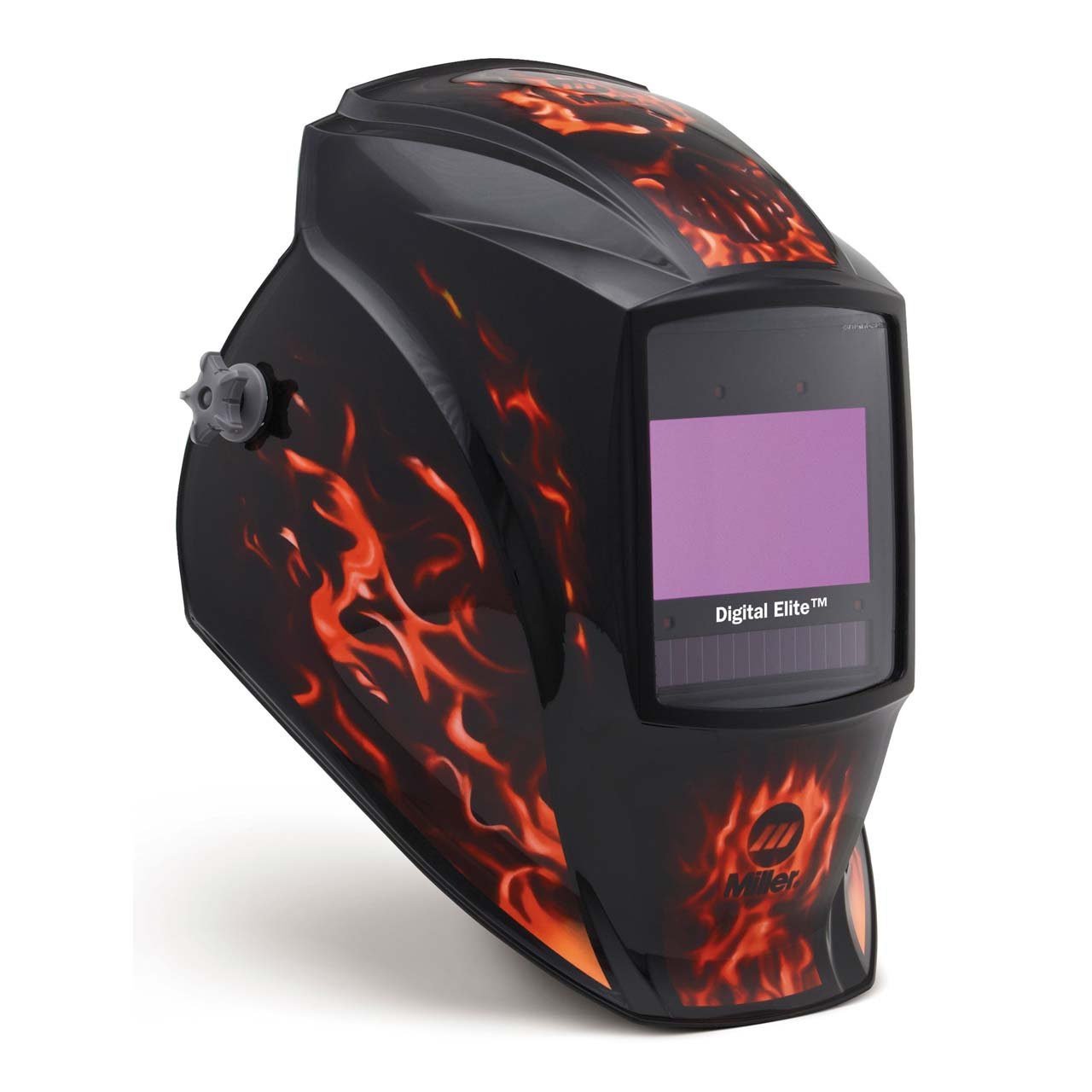 MILLER DIGITAL ELITE WELDING HELMET INFERNO DECAL