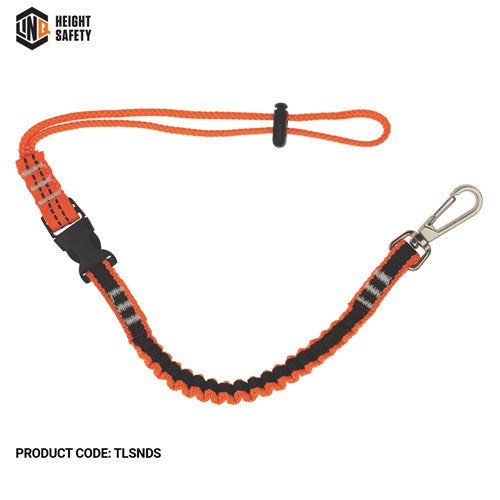 TOOL LANYARD W/SWIVEL SNAP HOOKS & DETACHABLE TOOL STRAP