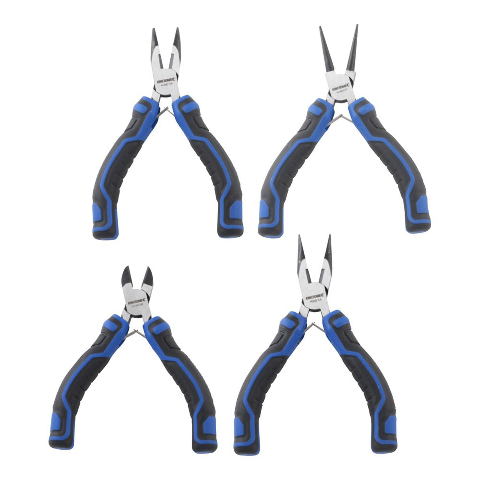 KINCROME 4 PIECE MINI TECH PLIER SET