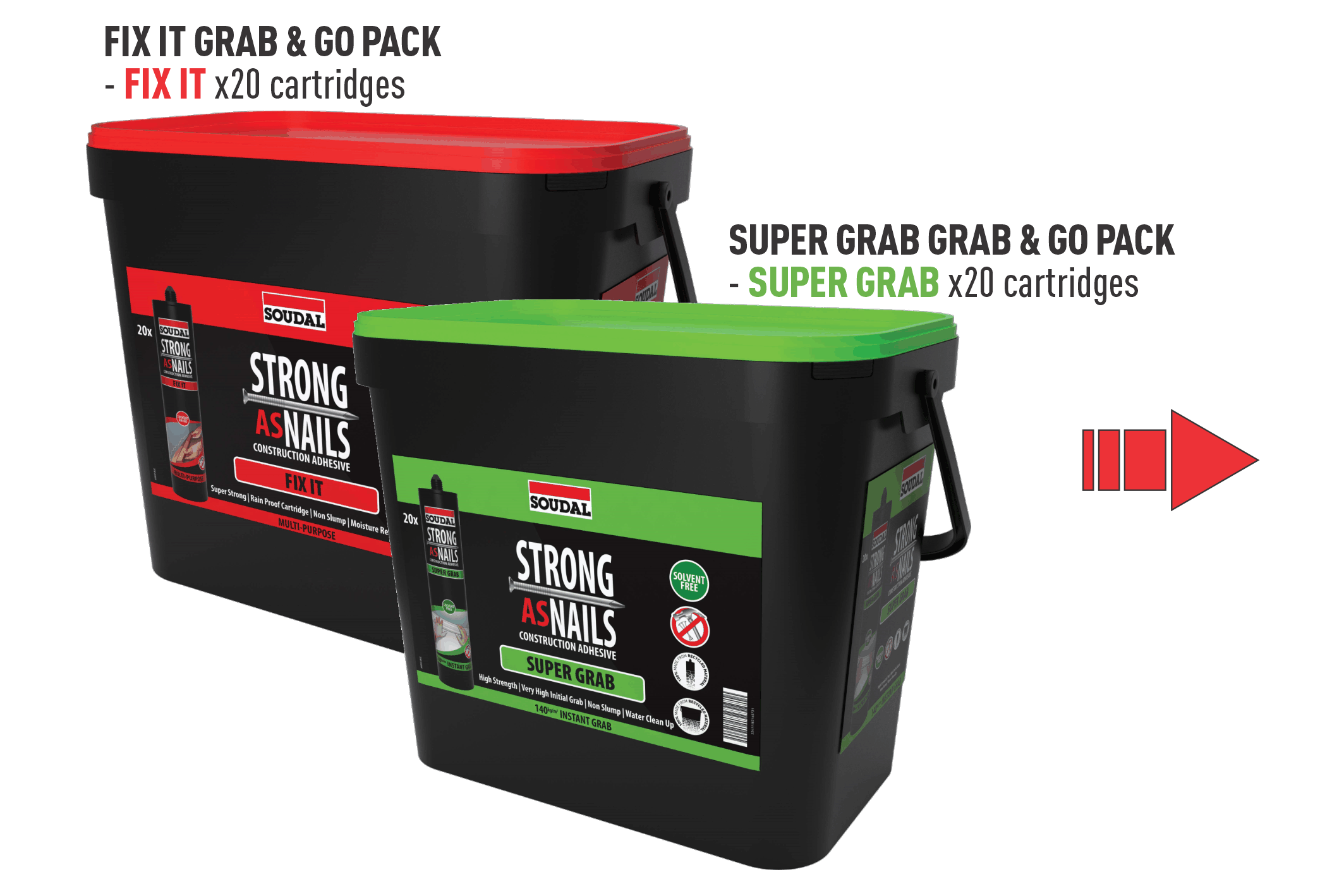 SOUDAL STRONG AS NAILS FIX IT PLUS  350gr BEIGE