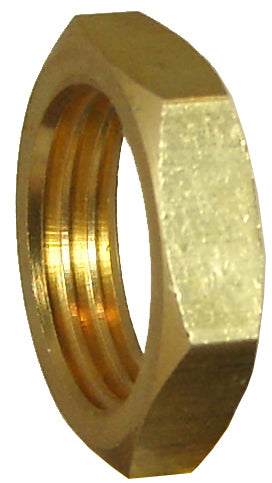 #74 1/4 LOCK NUT (01-7402) BRS