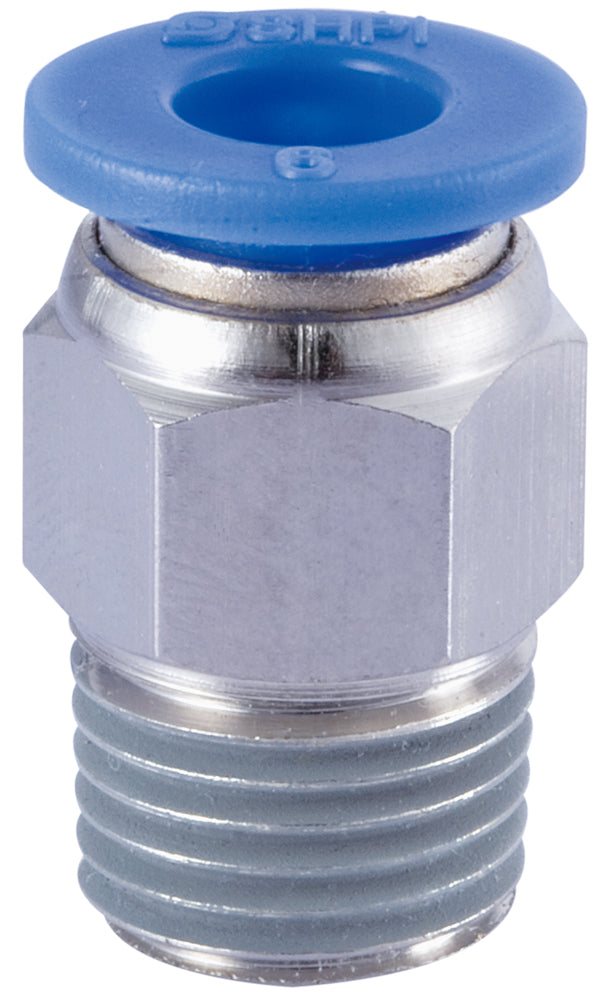 QFM3 4MMX1/8 PUSH-IN MALE CONNECTOR
