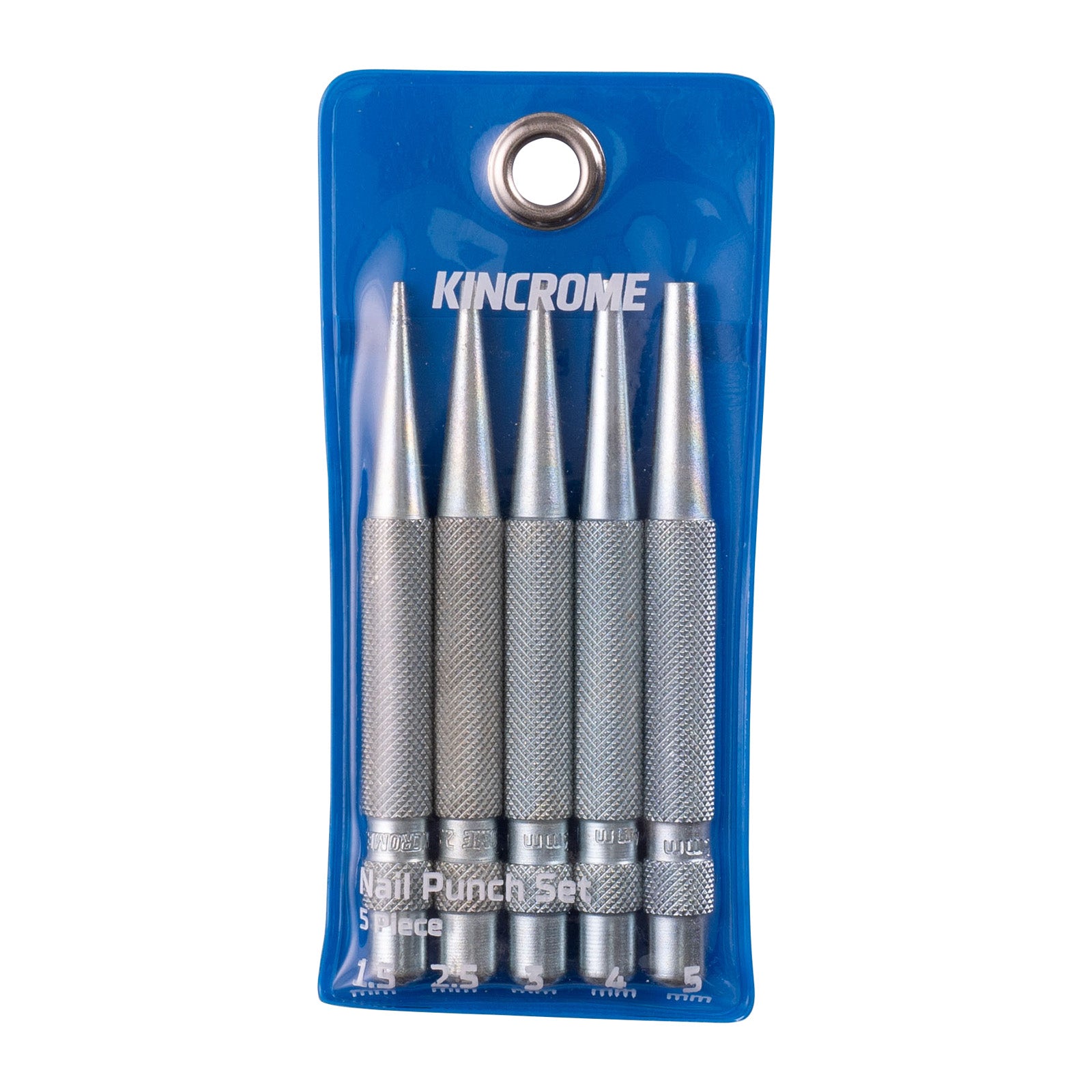 KINCROME K9479 NAIL PUNCH SET 5 PIECE