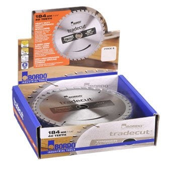 BULK 10 PACK BOXED TRADECUT ALL PURPOSE SAW 184MM (7.1/4") 4