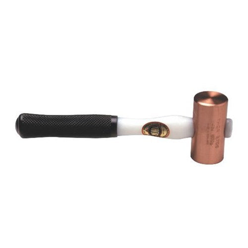 TH704 SOLID COPPER MALLET 2LB, 38MM FACE