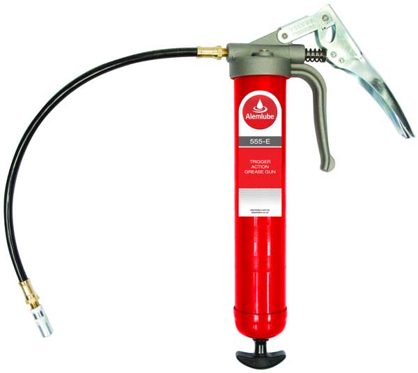 ALEMLUBE 555-E GREASE GUN LOCKNLUBE PISTOL GRIP