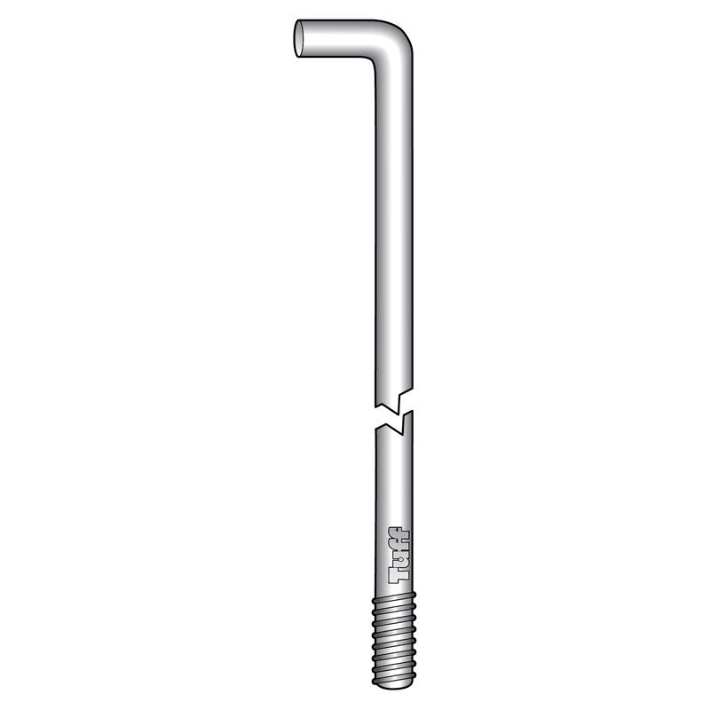 STARTER BAR M12 400X50 ZINC PLATED