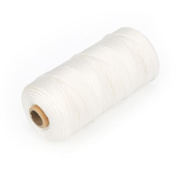 BRICK STRING LINE 100MX0.8MM WHITE