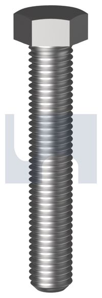 HEX BOLT - UNC GR8 ZNC - 1/2" X 1 1/2