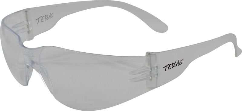 TEXAS CLEAR SAFETY GLASSES WITH ANTI-FOG