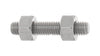 B8M CI. 2 STUD UNC 2-G8M NUTS 7/8 X 150