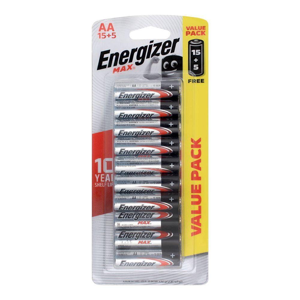 ENERGIZER AA BATTERIES PK/20