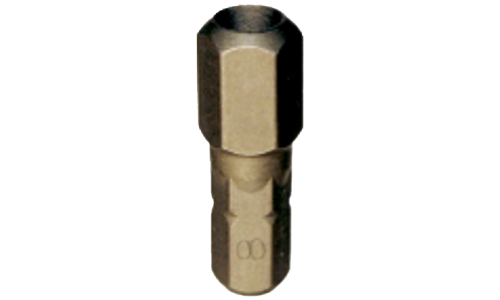 IMPACT POWER BIT TAMPERPROOF-HEX 8MM 25MM