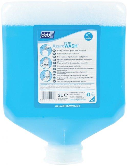 DEB AZURE FOAM WASH 1LTR