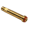 BRASS STEM TYPE 10 LONG 1/4