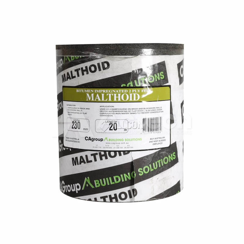 MALTHOID DAMPCOARSE 230MM X 20M