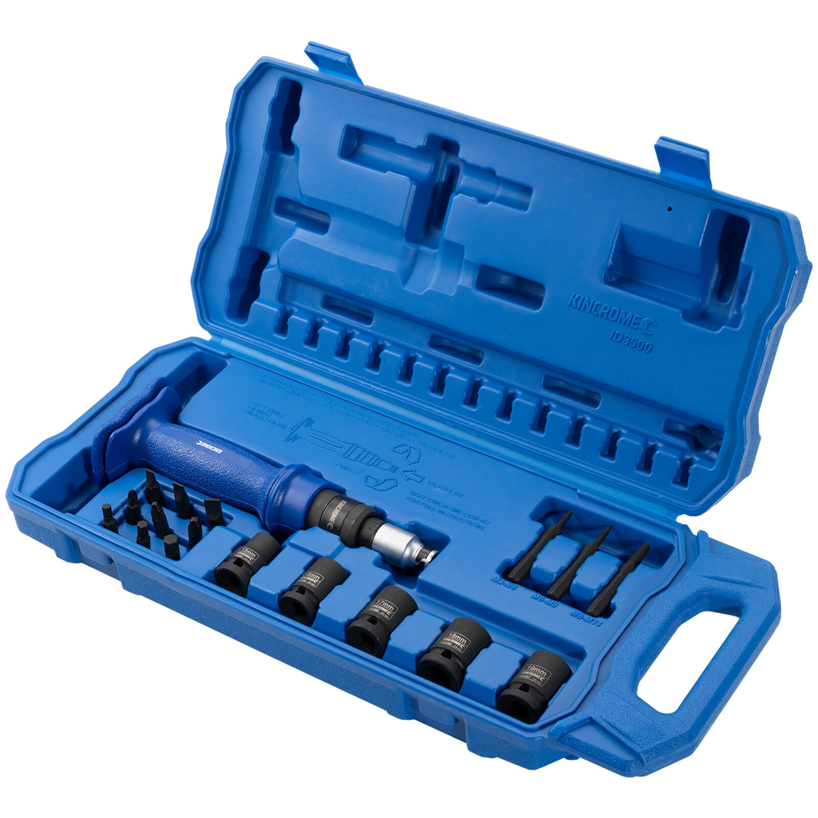 KINCROME  ID3500 18PC PREMIUM IMPACT DRIVER SET