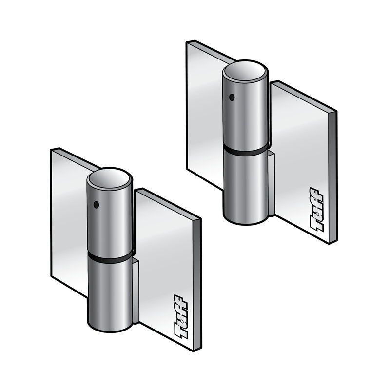 HINGE TU3 R.H. ZINC PLATED