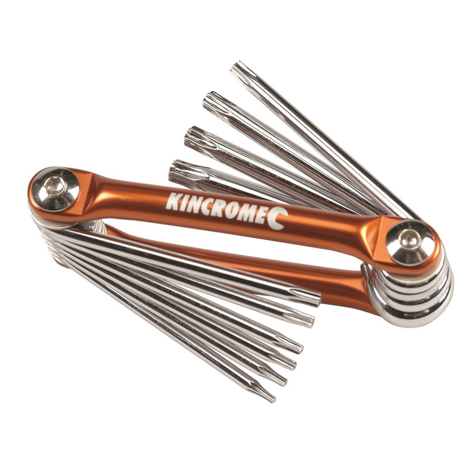 KINCROME K5048 KEY WRNCH SET 10PC FOLD T/P