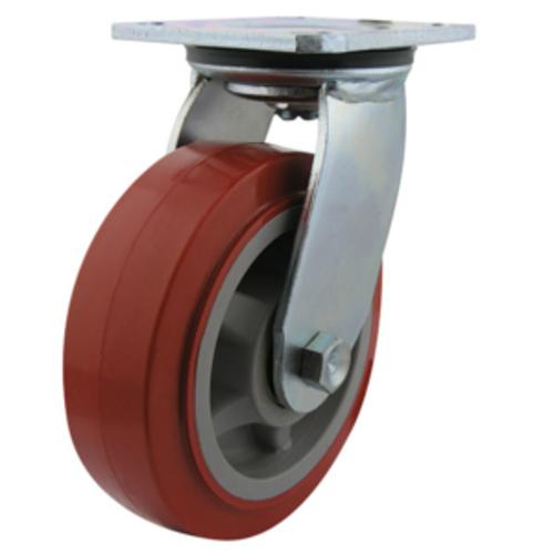 CASTOR SWIVEL POLYURETHANE 150MM 400KG CAP