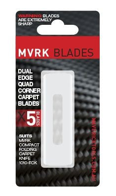 MVRK CARPET KNIFE BLADES 5 PACK