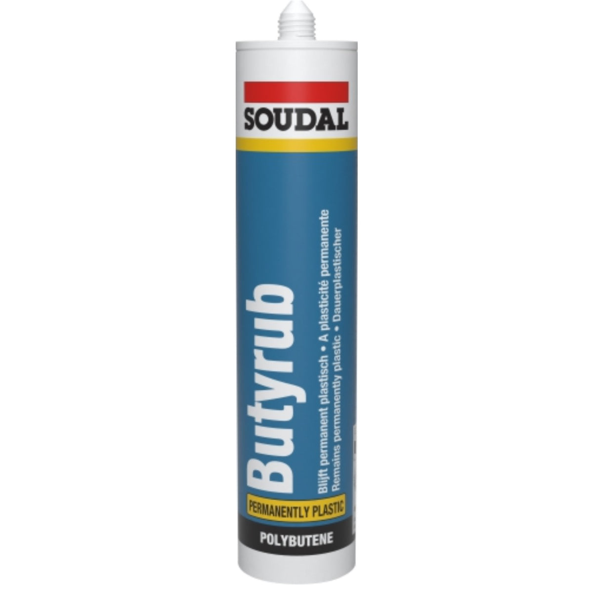 SOUDAL BUTYRUB MASTIC 300ml BLACK