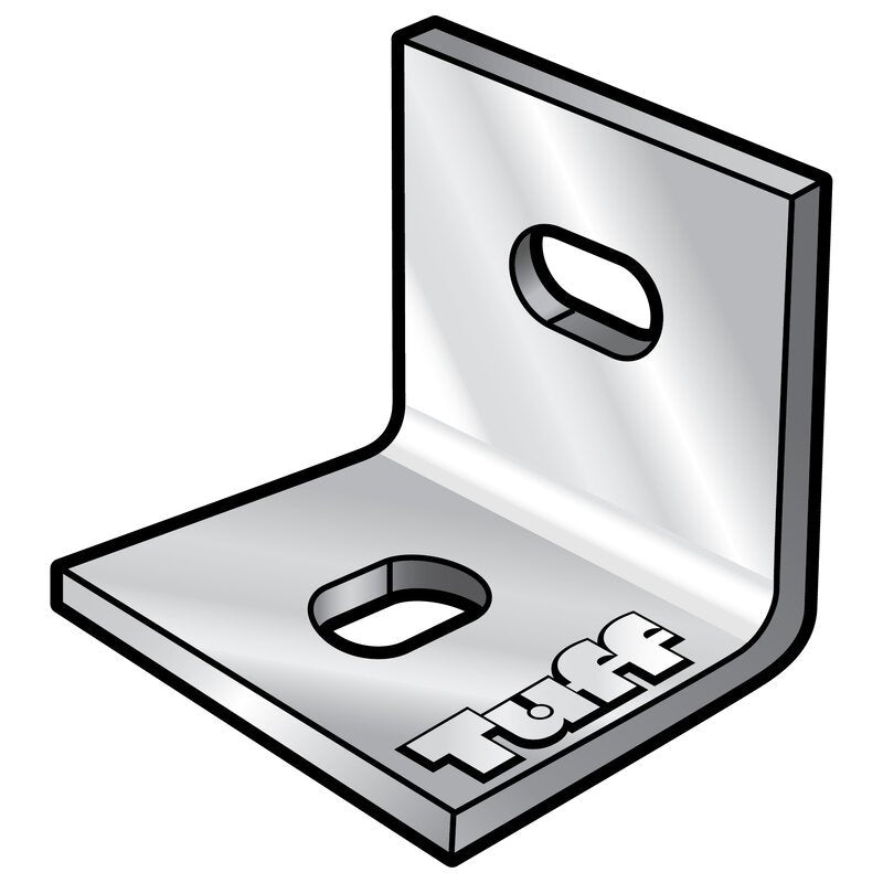 HD ANGLE BRACKET 100X80MM WITH SLOTS