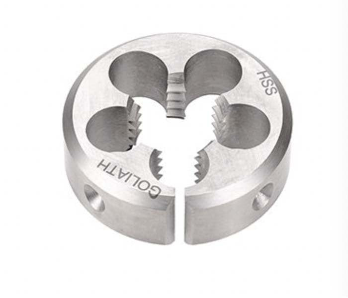 M45 X 4.5 MC 3" HSS BUTTON DIE - GOLIATH