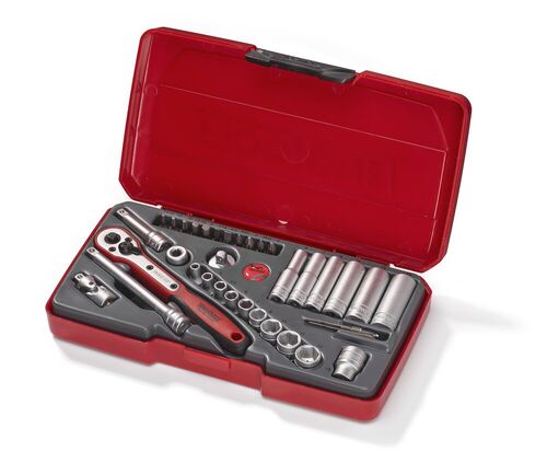 TENG T1436 36 PC 1/4" DR TOOL SET