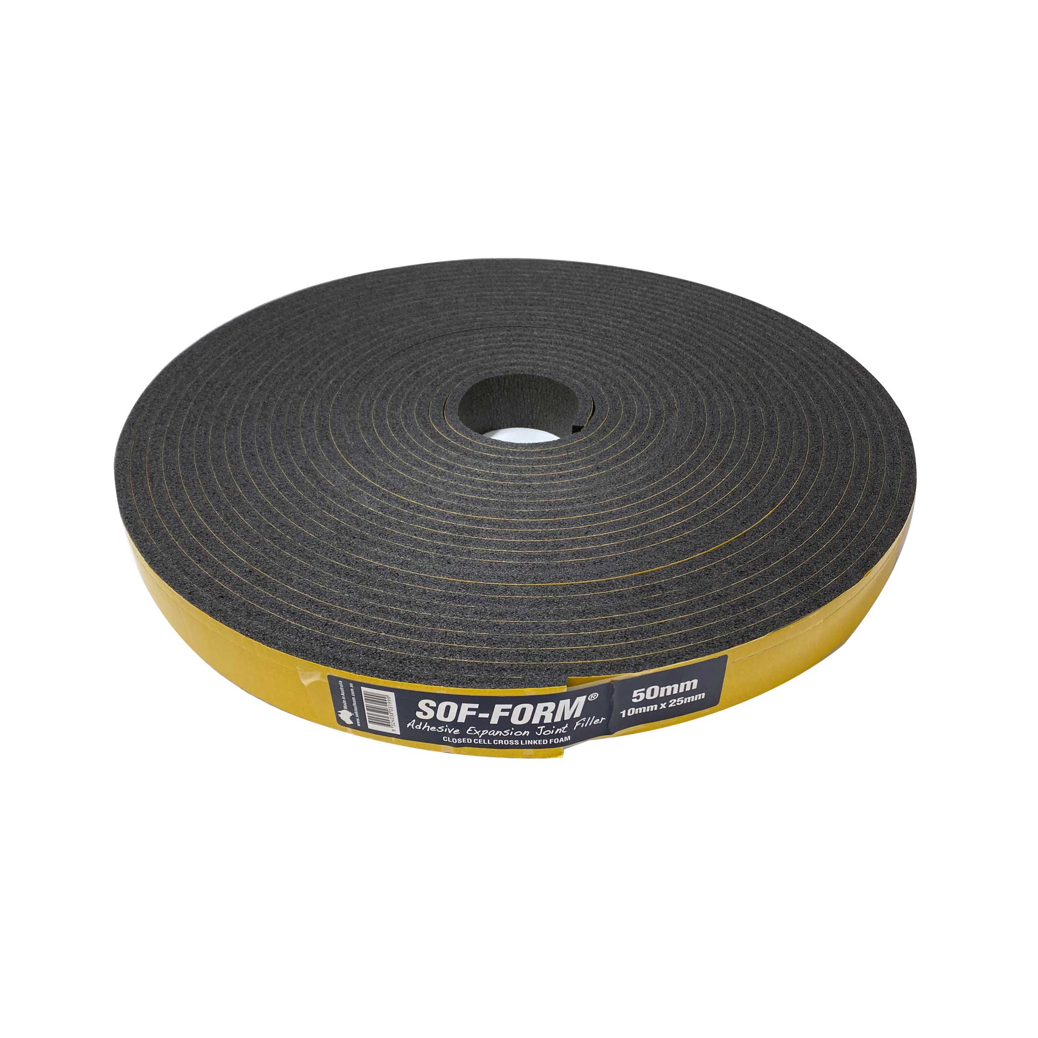 ADHESIVE SOF-FORM 19MM X 10MM X 6M