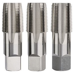 1/2" X 14 NPT HSS TAP SET - GOLIATH