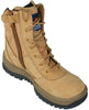 MONGREL LACE UP/ZIP SIDE SIZE 10.5 WORK BOOT