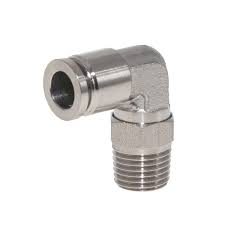 #23SS 10MMX3/8 PUSH FIT STAINLESS STEEL MALE ELBOW CONNECTOR