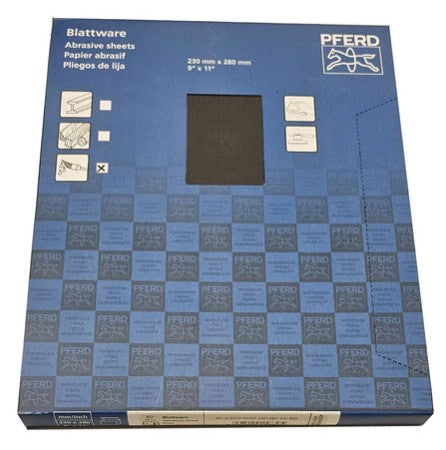 PFERD WET&DRY SHEET 230X280 SIC  240 /50 PACK