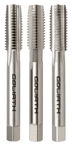 20 X 1.25MM MF HSS TAP SET - GOLIATH