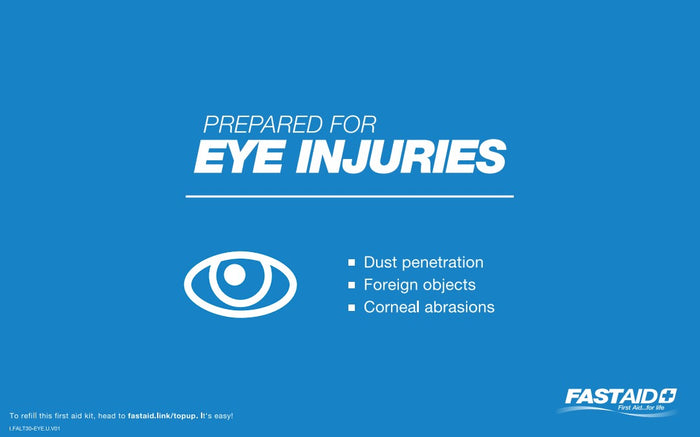 FastAid Replacement Eye Injuries Module For R2 Tradies Modular Kit