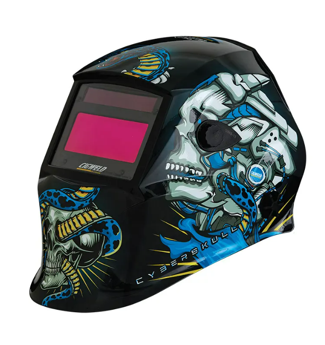 CIG ARCMASTER AUTO WELDING HELMET XC30 CYBERSKULL