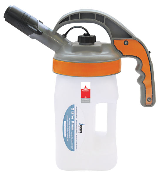 ALEMLUBE 2 LITRE OIL CONTAINER  WITH 25MM POUR LID KIT