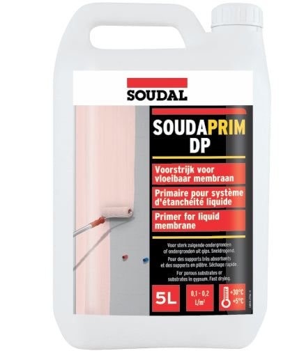SOUDAL SOUDAPRIM DP PRIMER FOR POROUS  1L PINK